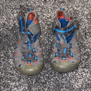 Merrell Kids' Waterproof Sandals - Gray and Blue